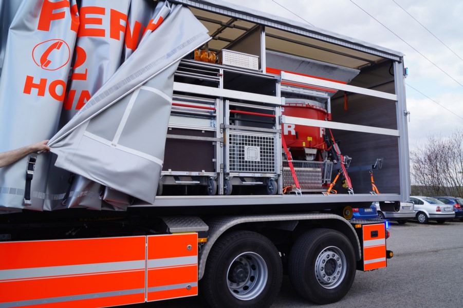 HENSEL Fahrzeugbau - AB-Hochwasser - Günzburg, Kunde: Günzburg