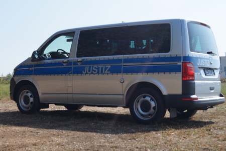 JVA - Gefangenentransporter, Ort/Kunde: Spindler GmbH & Co KG, Fahrzeug: VW T6, Typ: Ausbau