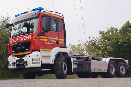 WLF - Bad Reichenhall, Ort/Kunde: Bad Reichenhall, Fahrzeug: MAN TGS, Typ: WLF - HENSEL Fahrzeugbau - Auslieferung Kundenfahrzeug