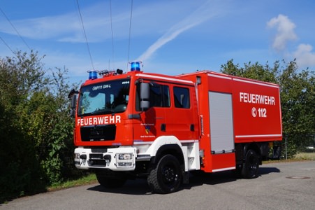 GW-L 2 Übach-Palenberg, Ort/Kunde: Übach-Palenberg, Fahrzeug: MAN TGM 13.290 4x4, Typ: GW-L2 - HENSEL Fahrzeugbau - Auslieferung Kundenfahrzeug