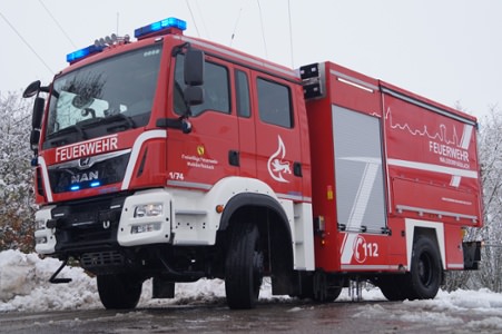 GW-T Walddorfhäslach, Ort/Kunde: Walddorfhäslach, Fahrzeug: MAN TGM 18.320 4x4, Typ: GW-T - HENSEL Fahrzeugbau - Auslieferung Kundenfahrzeug