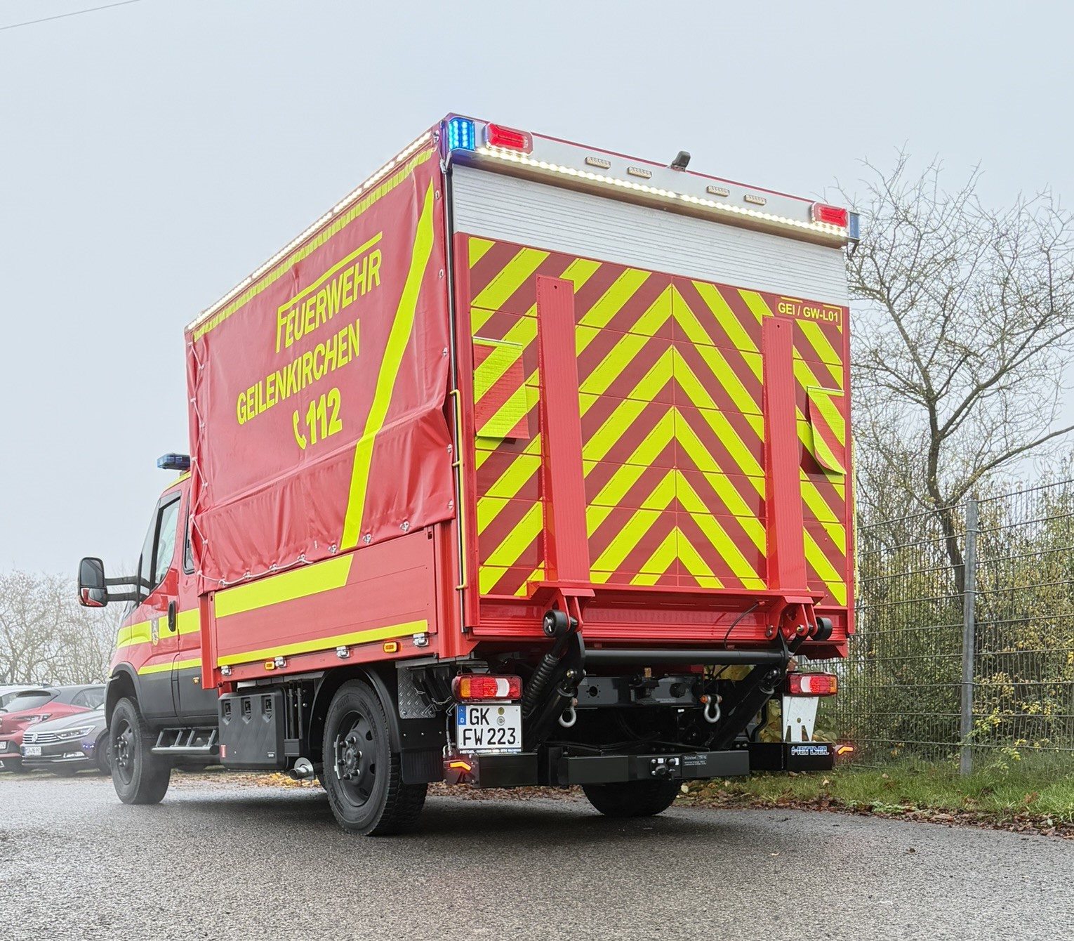 HENSEL Fahrzeugbau Auslieferungsfoto