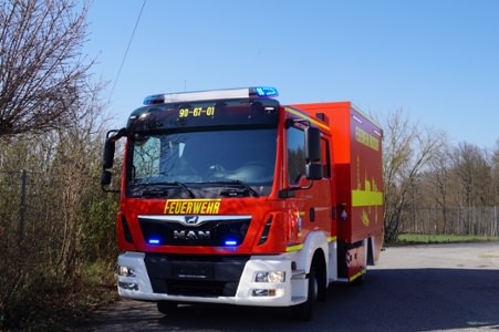 GW-L1 - Brokdorf, Ort/Kunde: Gemeinde Brokdorf, Fahrzeug: MAN TGL 10.220 4x2 BL, Typ: GW-L1 - HENSEL Fahrzeugbau - Auslieferung Kundenfahrzeug