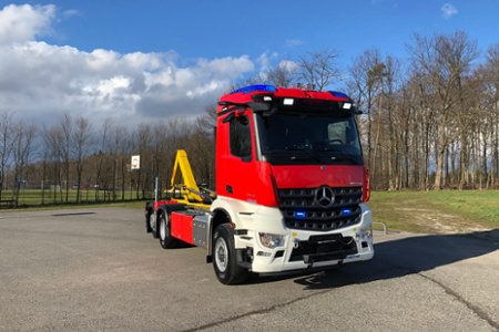 WLF - Büdingen, Ort/Kunde: Freiwillige Feuerwehr Büdingen, Fahrzeug: MB Arocs 2540 L 6X2, Typ: WLF - HENSEL Fahrzeugbau - Auslieferung Kundenfahrzeug