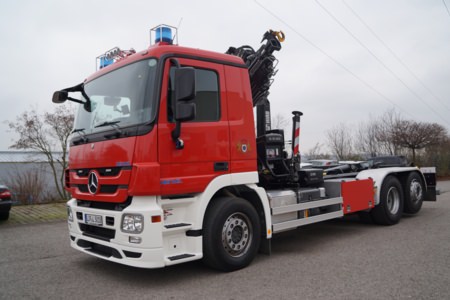 Umrüstung WLF - Lemgo, Ort/Kunde: Lemgo, Fahrzeug: MB Actros 930.20, Typ: WLF - HENSEL Fahrzeugbau - Auslieferung Kundenfahrzeug