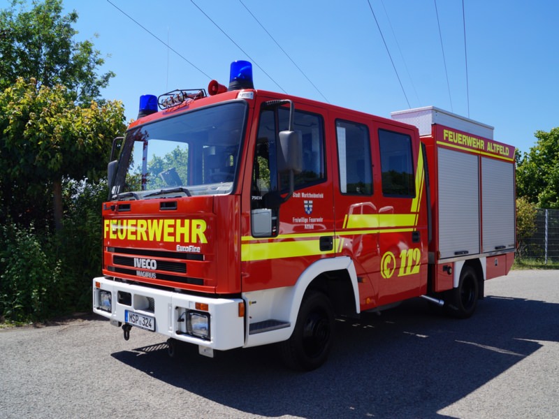 LF 8/6 überarbeiten FW Altfeld - Marktheidenfeld, Ort/Kunde: Marktheidenfeld, Fahrzeug: Iveco Bj 1996, Typ: Reparatur - HENSEL Fahrzeugbau - Auslieferung Kundenfahrzeug