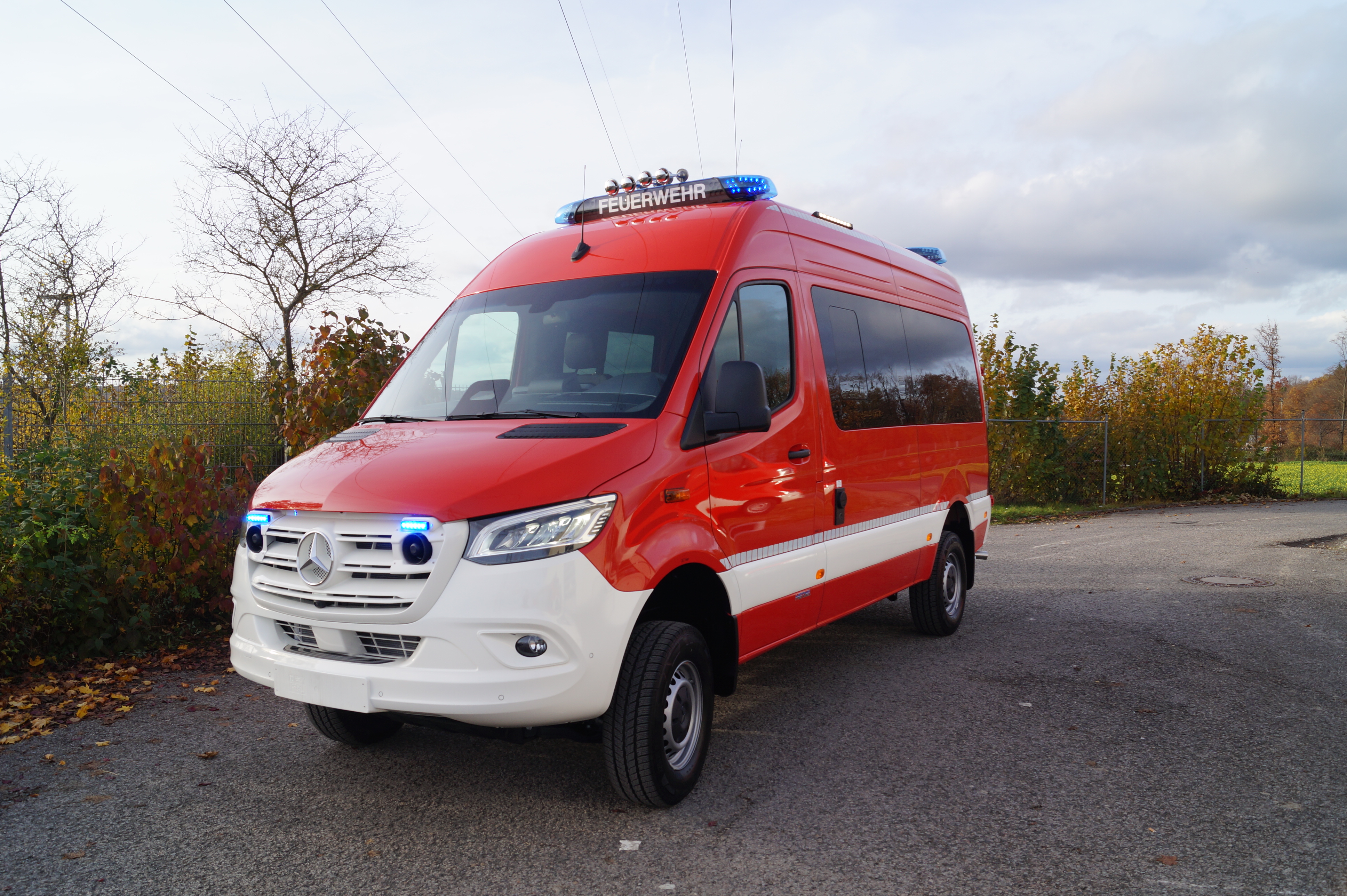 MTW - Issigau, Ort/Kunde: Gemeinde Issigau, Fahrzeug: MB Sprinter 419 (3665) 4x4 HD, Typ: MZF-MTW-MTF - HENSEL Fahrzeugbau - Auslieferung Kundenfahrzeug