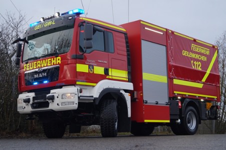 GW-L2 Geilenkirchen, Ort/Kunde: Stadt Geilenkirchen, Fahrzeug: MAN TGM 13.290 4x4 BL, Typ: GW-L2 - HENSEL Fahrzeugbau - Auslieferung Kundenfahrzeug