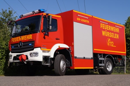 GW-L2 - Stadt Würselen, Ort/Kunde: Stadt Würselen, Fahrzeug: MB Atego 1530 AF 4x4 V 08, Typ: GW-L2 - HENSEL Fahrzeugbau - Auslieferung Kundenfahrzeug