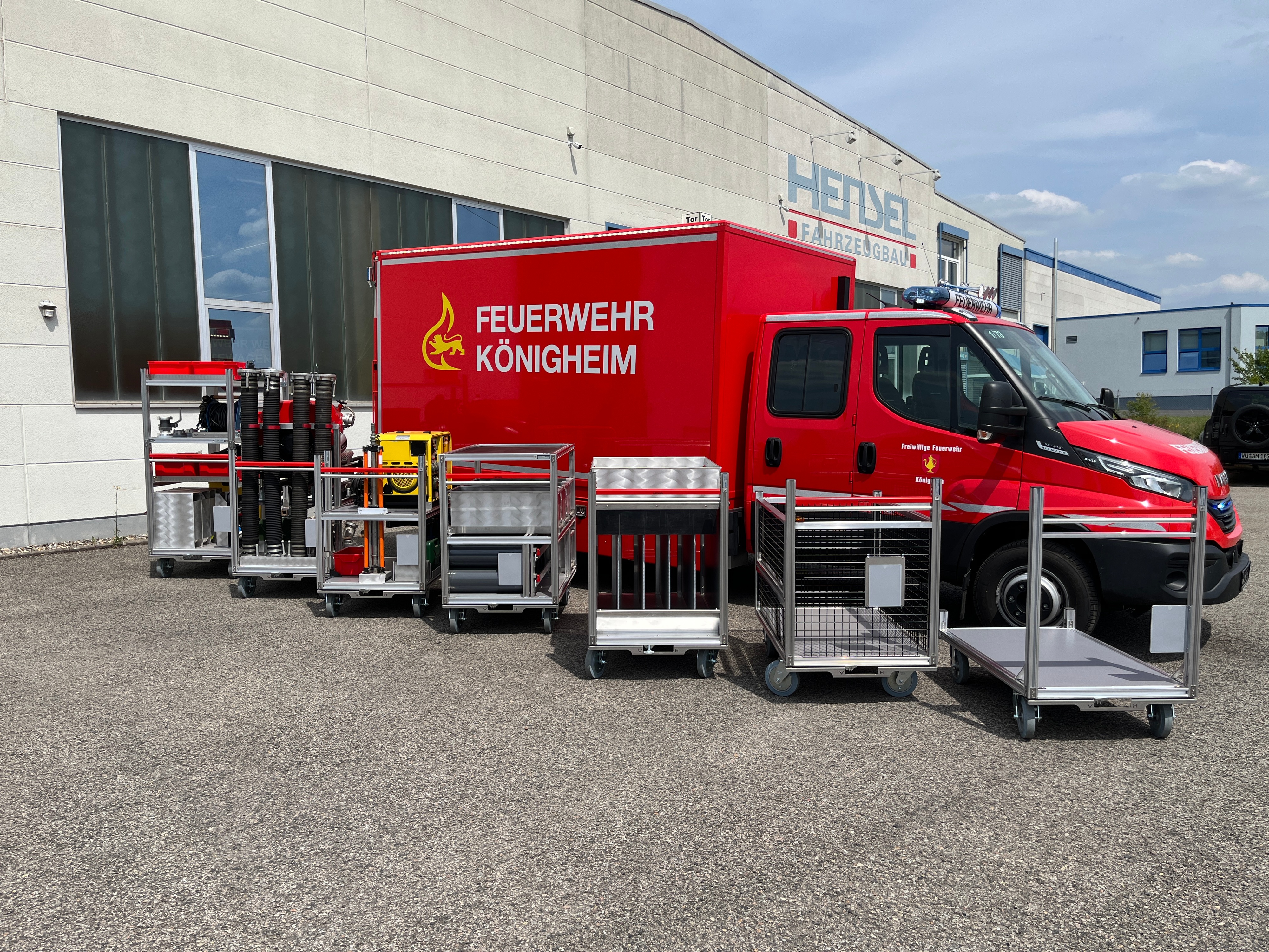 GW-L1 - Königheim, Ort/Kunde: Königheim, Fahrzeug: IVECO Daily 70C 21, Typ: GW-L1 - HENSEL Fahrzeugbau - Auslieferung Kundenfahrzeug