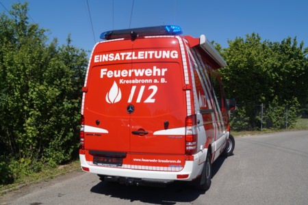 ELW1 - Kressbronn, Ort/Kunde: Feuerwehr Kressbronn, Fahrzeug: MB Sprinter (3665) Hochdach, Typ: ELW1