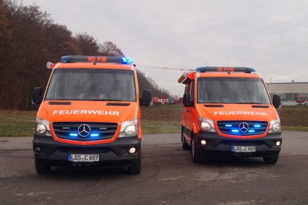 2x ELW1 Sprinter - Berlin Airport Schönefeld, Ort/Kunde: Flughafen Berlin Brandenburg GmbH, Fahrzeug: MB Sprinter, Typ: ELW1