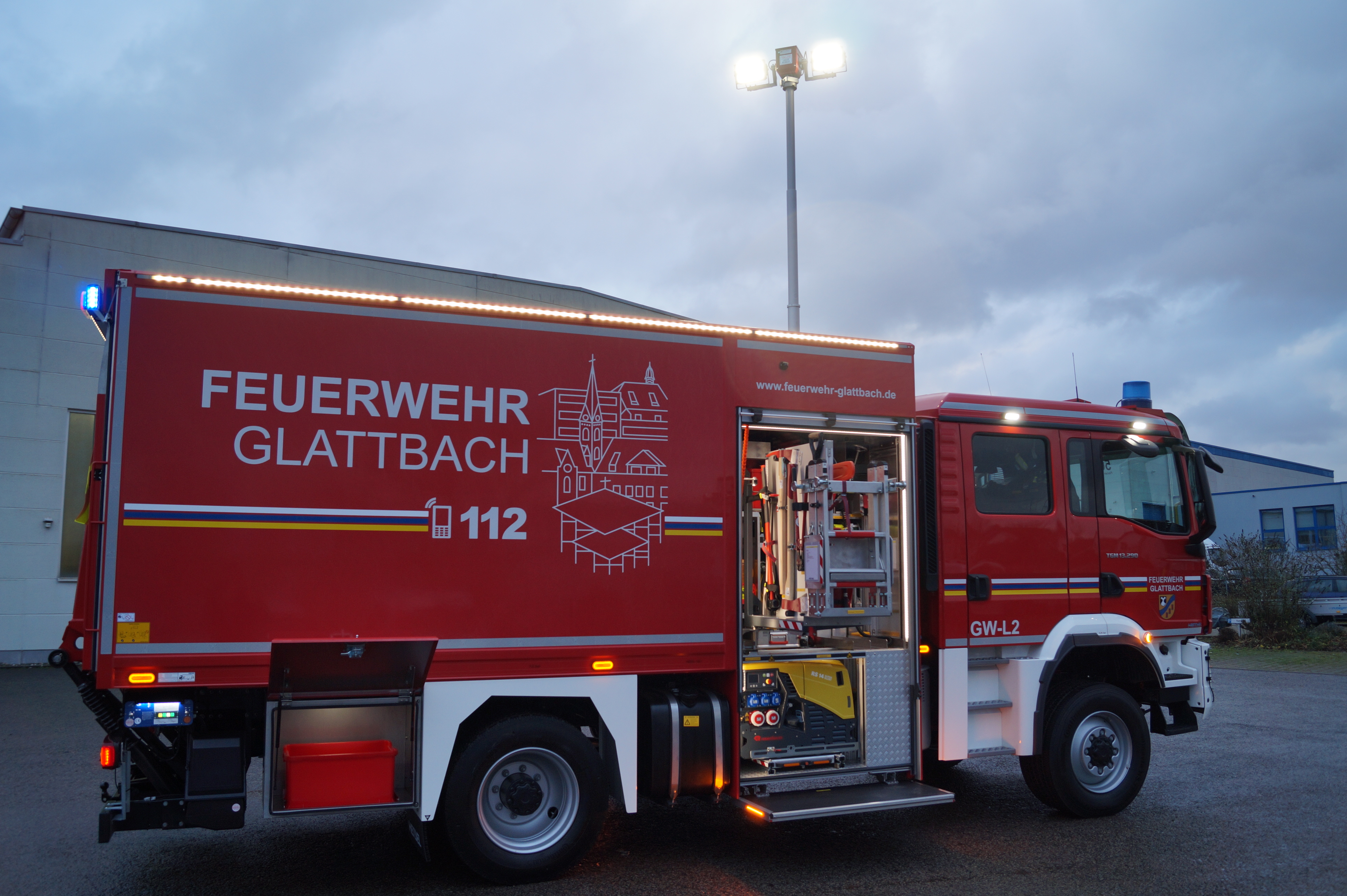 HENSEL Fahrzeugbau - GW-L2 - Glattbach, Kunde: Gemeinde Glattbach