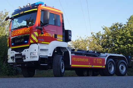 WLF - Bad Mergentheim, Ort/Kunde: Stadt Bad Mergentheim, Fahrzeug: MAN TGS 28.440 6X4, Typ: WLF - HENSEL Fahrzeugbau - Auslieferung Kundenfahrzeug