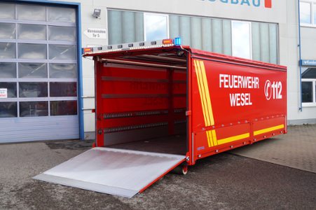 AB-Logistik Wesel, Ort/Kunde: Feuerwehr Wesel, Fahrzeug: , Typ: Abrollbehaelter